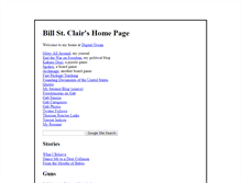 Tablet Screenshot of billstclair.com